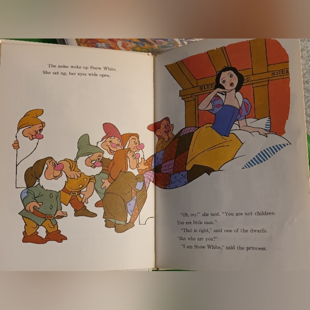 𝐒𝐧𝐨𝐰 𝐖𝐡𝐢𝐭𝐞 & 𝐭𝐡𝐞 𝐒𝐞𝐯𝐞𝐧 𝐃𝐰𝐚𝐫𝐟𝐬 𝐁𝐨𝐨𝐤 & 𝐕𝐇𝐒 - Picture 10 of 16